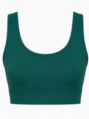 STRIPT Emerald Green Sports Bra Crop Top Size XL NWT